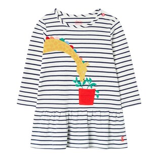 Kleid langarm Ringel Giraffe