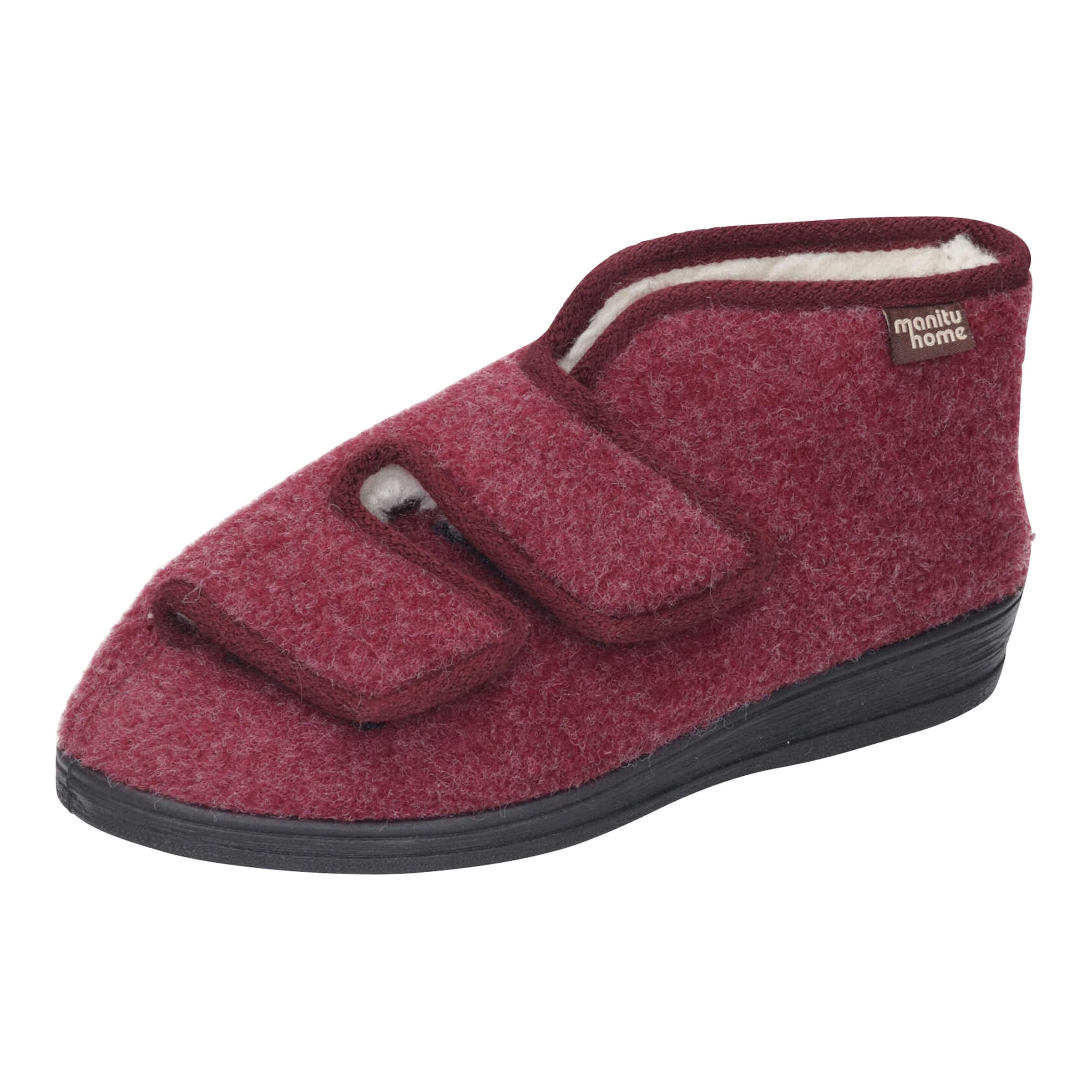 Manitu Damen-Hausschuh rot 37 Damen