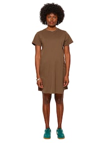 Shirtkleid für Schwangerschaft und Stillzeit, Bio-Baumwolle