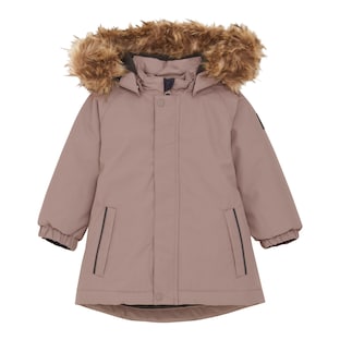 Winterjacke mit abnehmbarer Kapuze Fake Fur