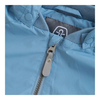 Regenjacke mit abnehmbarer Kapuze