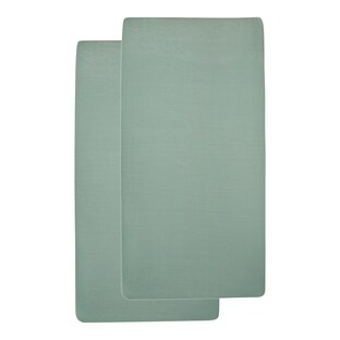 2er-Pack Jersey-Spannbetttücher 60x120 cm