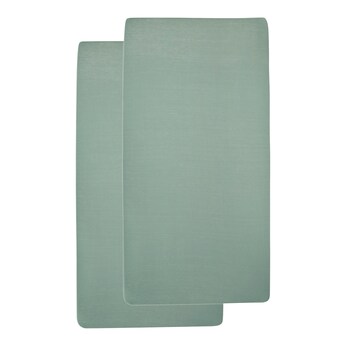 2er-Pack Jersey-Spannbetttücher 70x140 - 70x150 cm