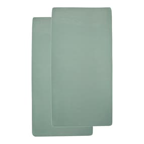2er-Pack Jersey-Spannbetttücher 70x140 - 70x150 cm