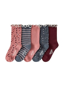 5er-Pack Socken LEOPARD, Kinder