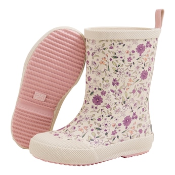 Bottes en caoutchouc fleurs