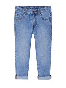 Weite Kinder Jeans mit verstellbarem Dehnbund