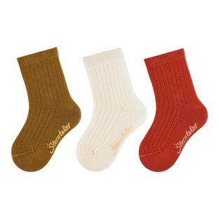 3er-Pack Socken Rippqualität