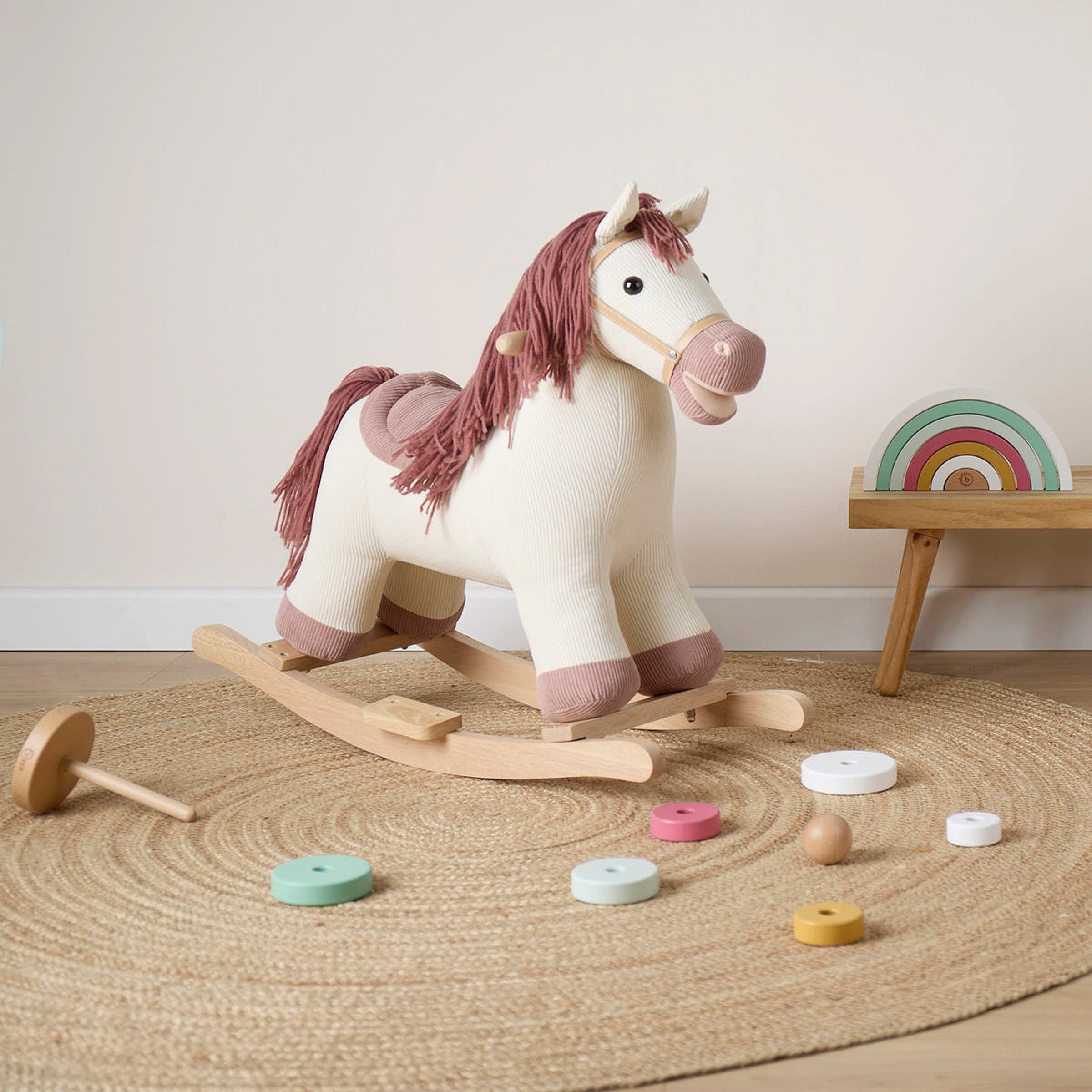 Bieco Schaukelpferd Schaukeltier Ginger