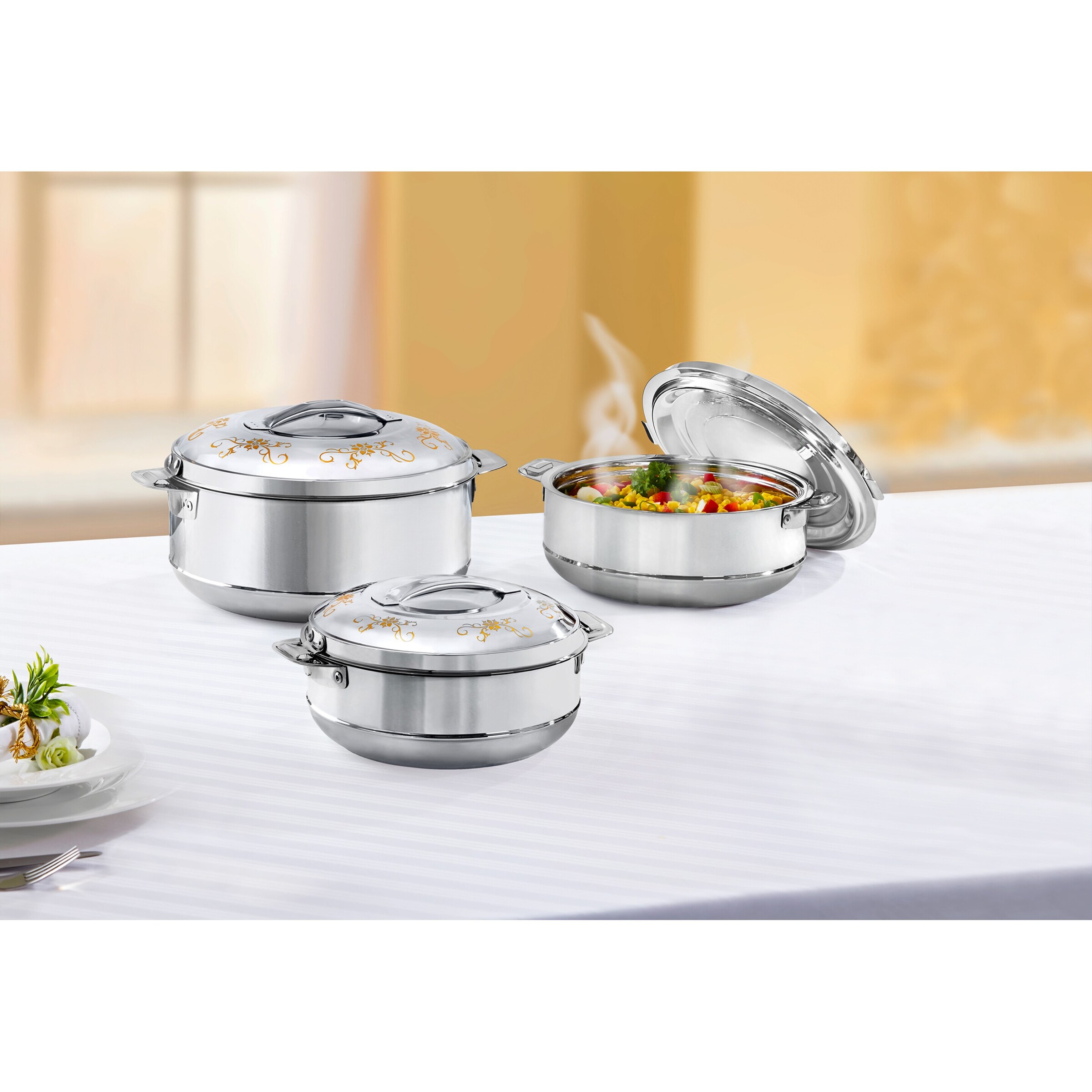 Thermoschüssel "Galant", Edelstahl