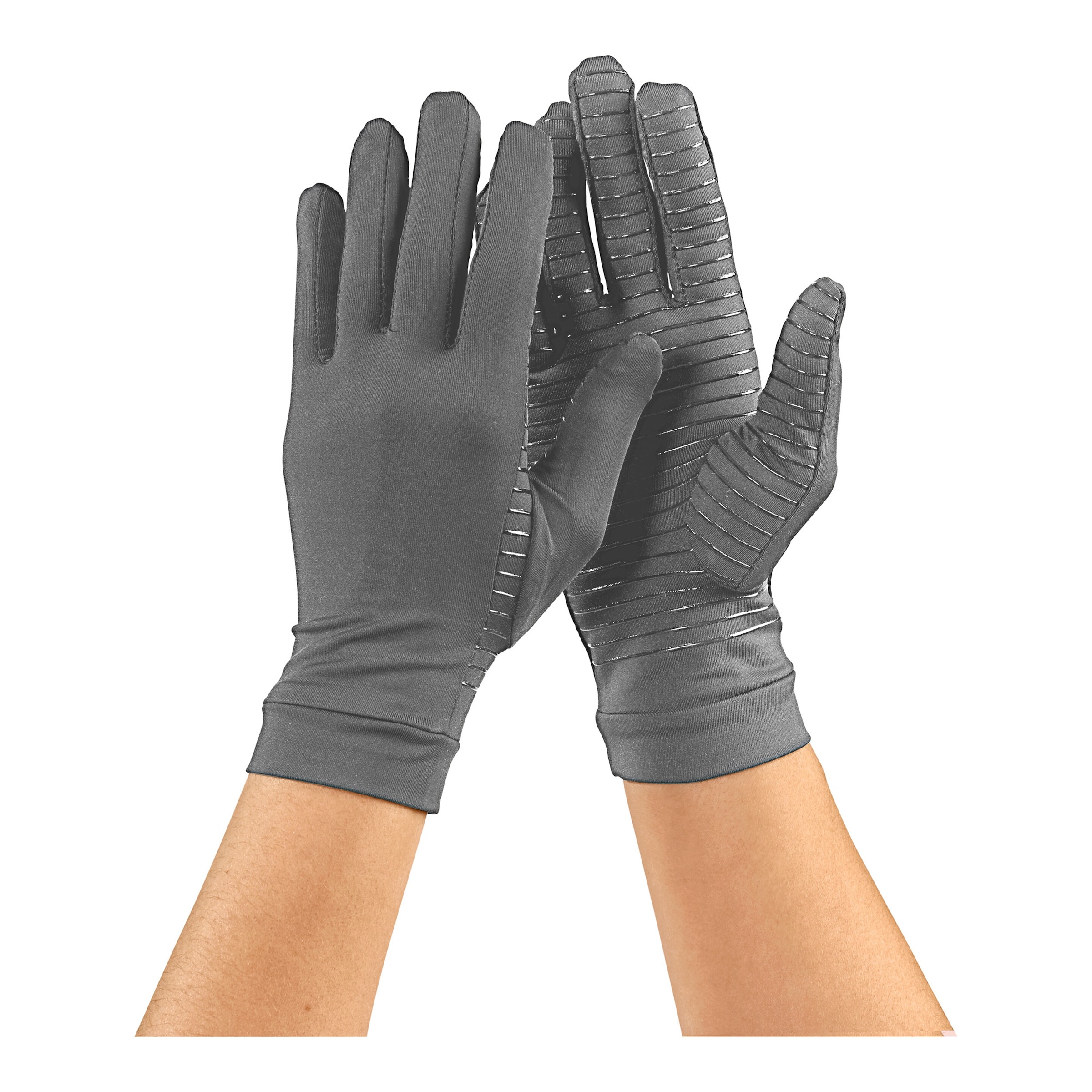 Arthrose-Handschuh mit Kupferimprägnierung schwarz