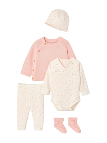 Baby-Set 5-teilig Erstausstattung Mädchen