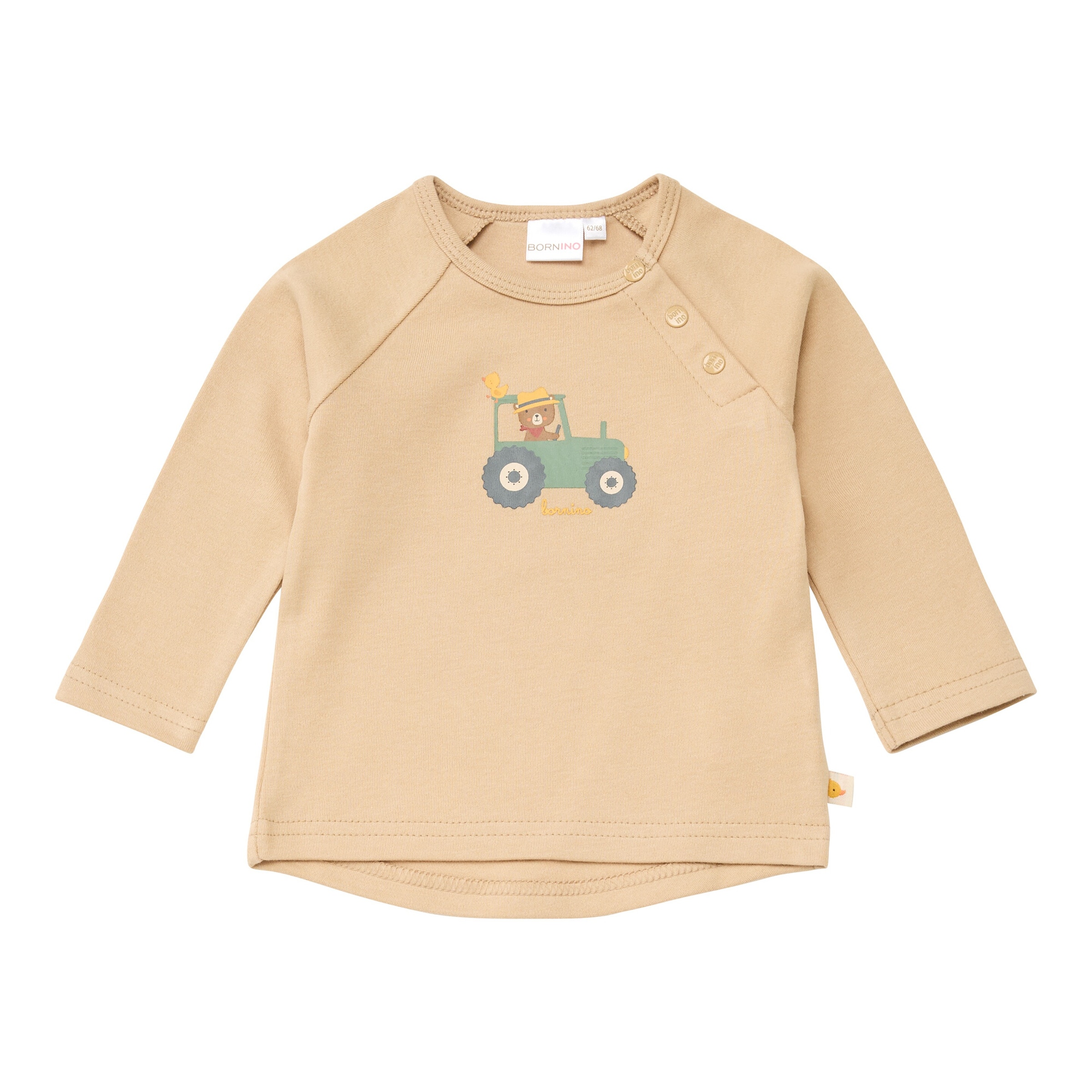 Bornino Country Love Raglanshirt langarm Bär