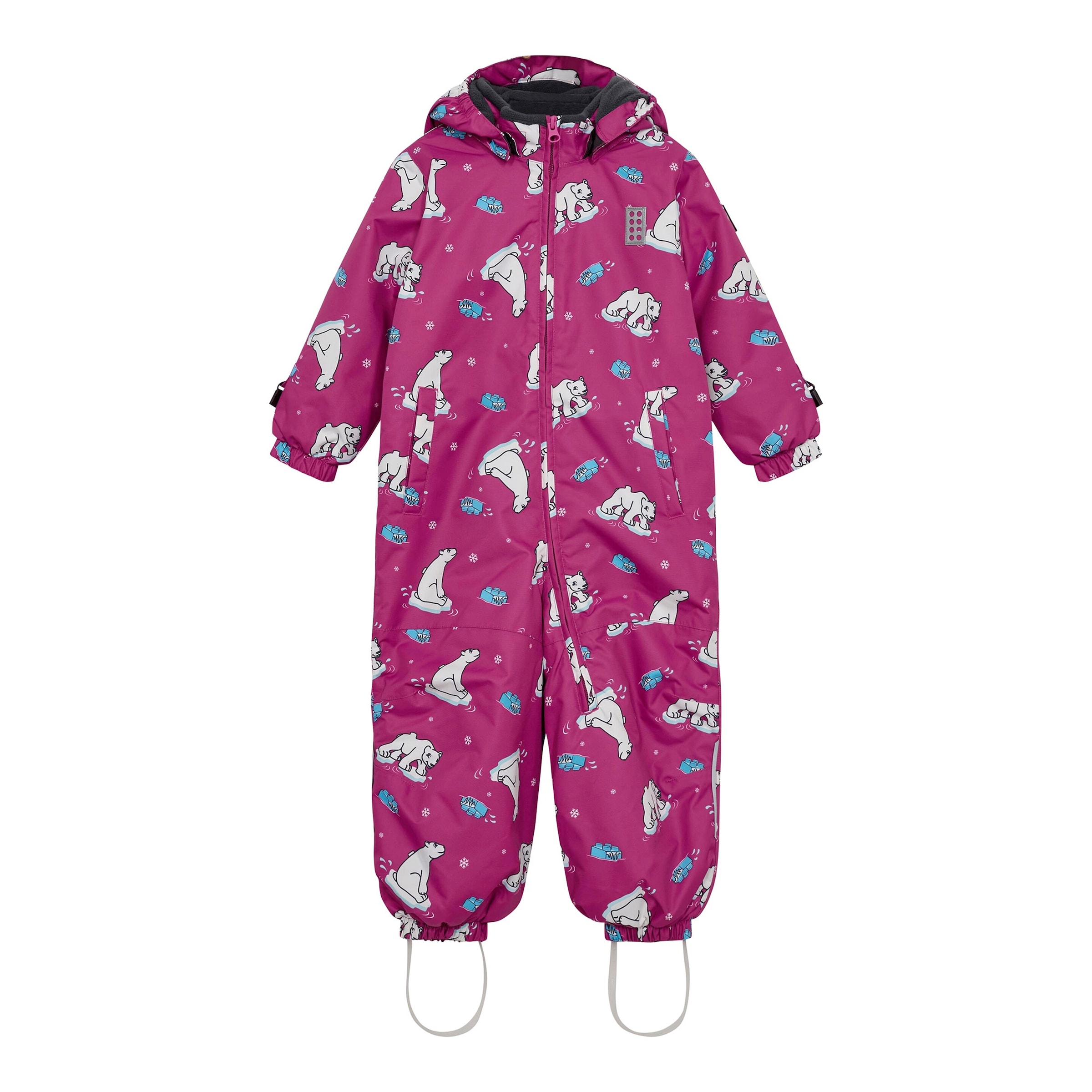 Lego® Kidswear Schneeoverall mit abnehmbarer Kapuze LWJeri Eisbären