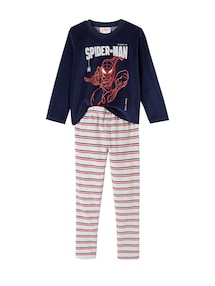 Kinder Samt-Schlafanzug MARVEL SPIDERMAN