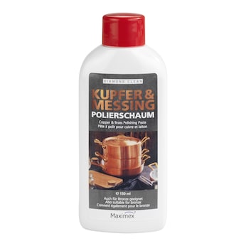 Polijstschuim koper en messing "Diamond Clean", 150 ml