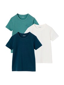 3er-Pack T-Shirts Jungen, kurze Ärmel