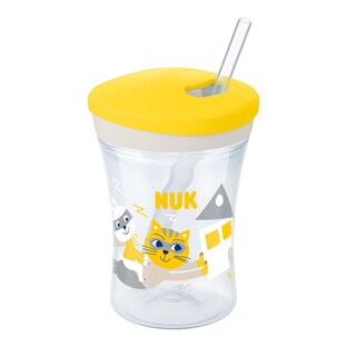 Trinklernbecher mit Strohhalm, Action Cup 230 ml, ab 12 Monate