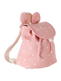 Kinder Kita-Rucksack aus Musselin mit Ohren