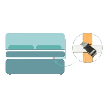 Bettgitter Lilly 140x45 cm