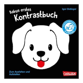 Livre d’images cartonné Babys erstes Kontrastbuch