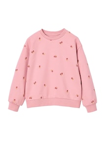 Sweatshirt mit Stickerei Mädchen