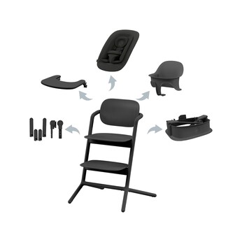 Bundle Treppenhochstuhl Lemo 2.0 5-in-1 Set 