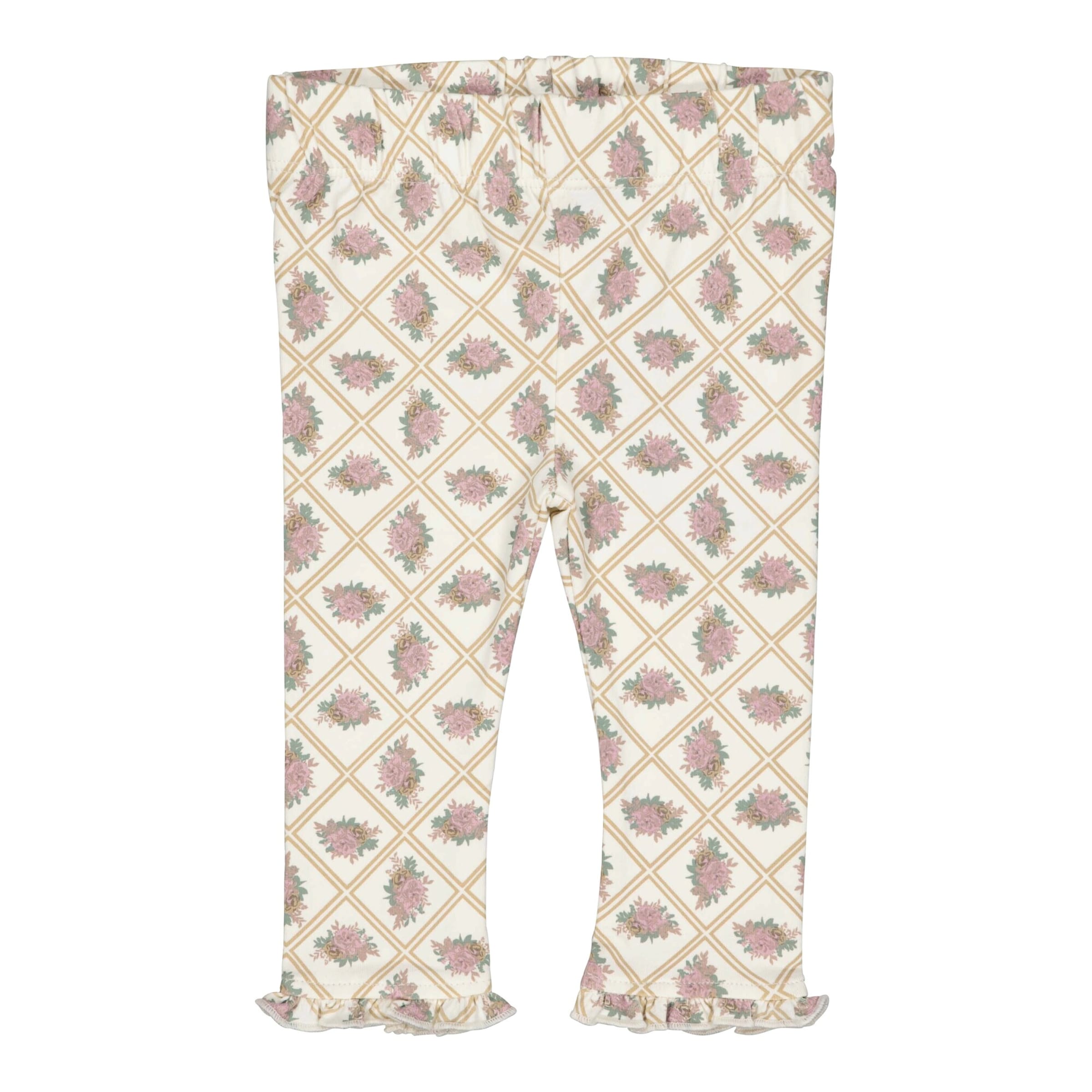 Leggings Blumen Rüschen