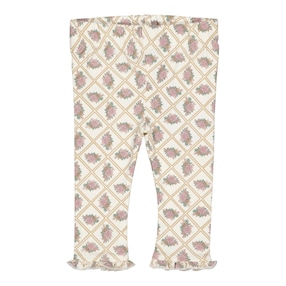 Leggings Blumen Rüschen