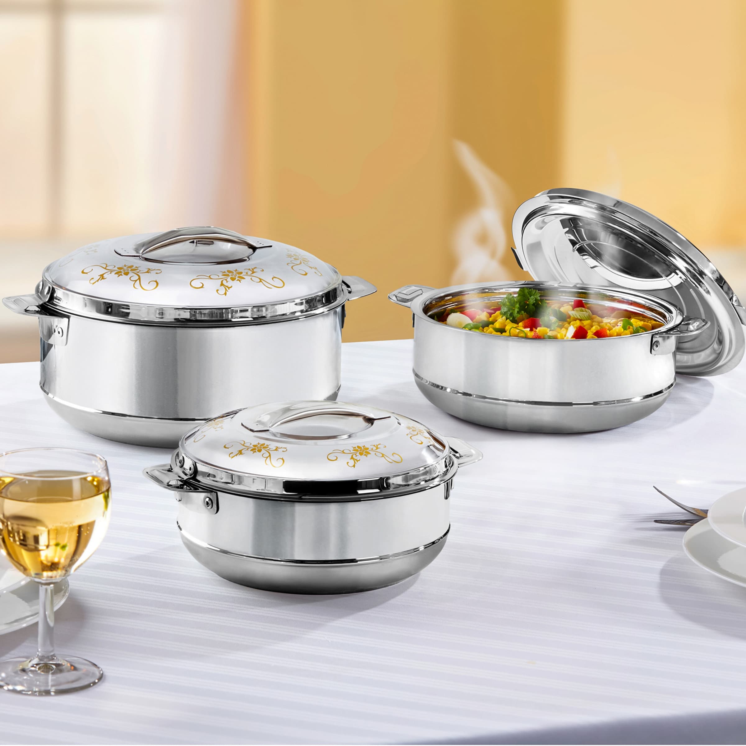 Thermoschüssel "Galant", Edelstahl