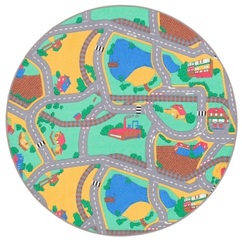 Straßenteppich Rund