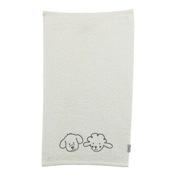 2-tlg. Geschenkset mit Rassel und Handtuch Schaf Flocki