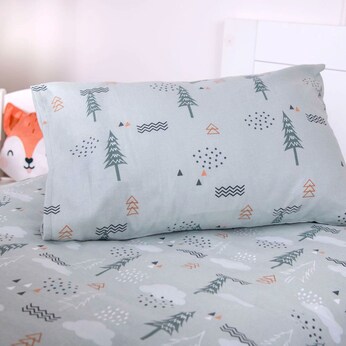 Flanell Wende-Bettwäsche 40x60 / 100x135 cm