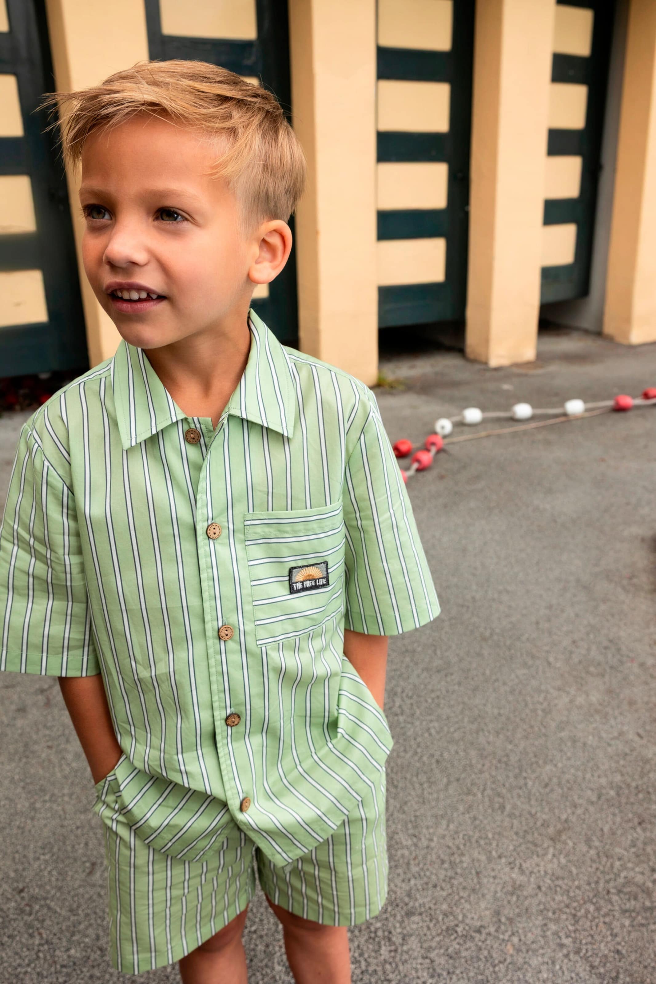 Noppies Kids Shorts relaxed fit stripe