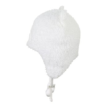 Plüschmütze mit Ohren Eisbär