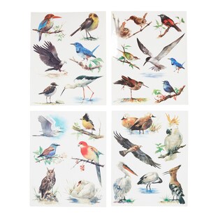 Fenster-Sticker "Vogelparade", 25 Stück