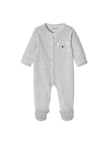 Baby Samt-Strampler, Koala