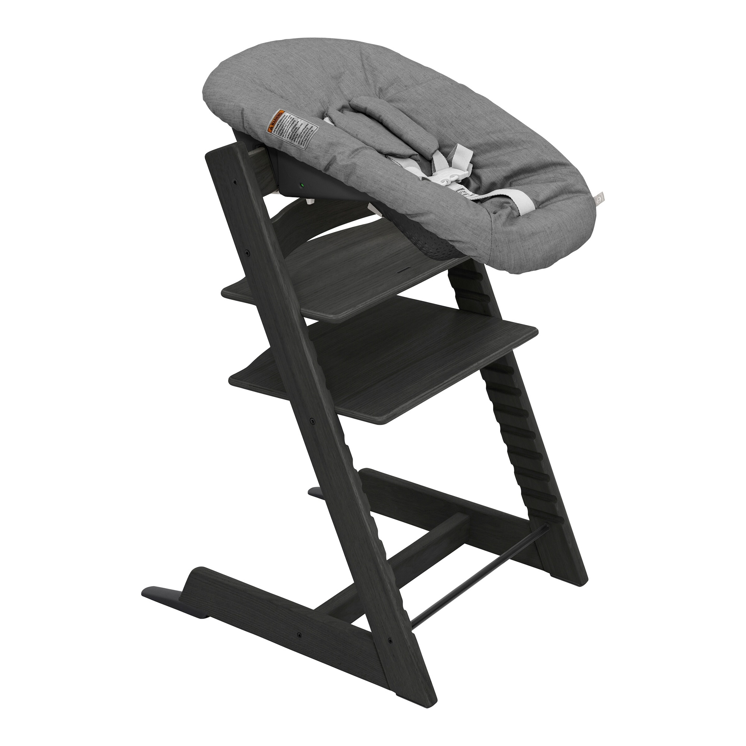 Stokke® Tripp Trapp® Bundle Treppenhochstuhl inkl. Newbornset Deep Grey