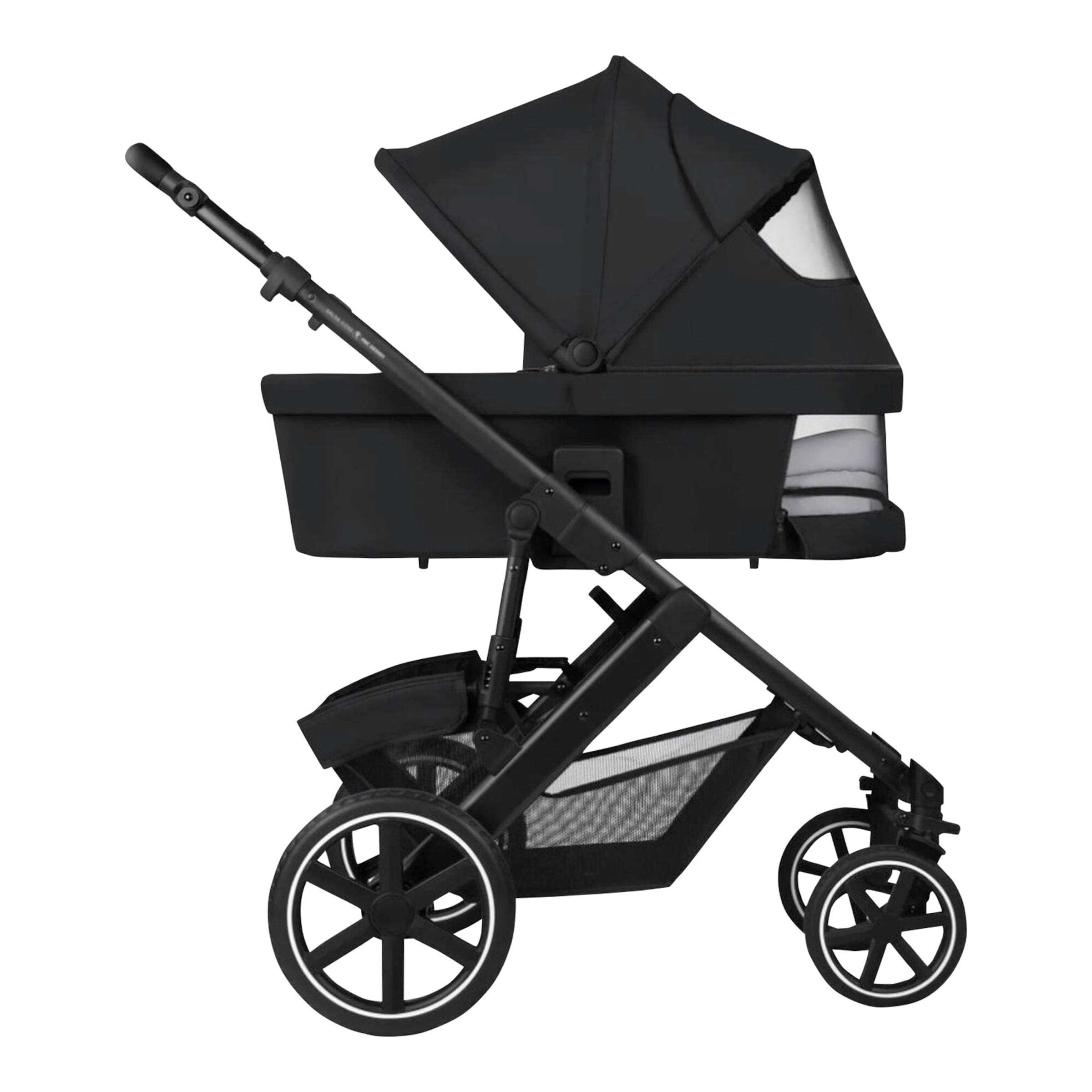Abc Design Kombikinderwagen Salsa Core Trio-Set inkl. Babyschale Calla schwarz