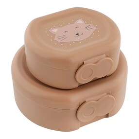 2tlg.-Set Snackboxen mit Clip