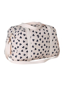 Wickeltasche mit Leopardenmuster, Canvas