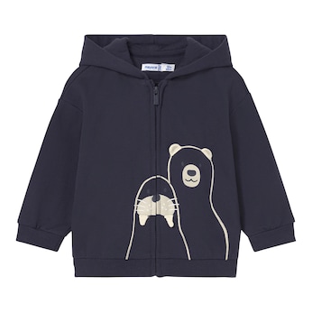 Sweatjacke mit Kapuze Eisbär Walross
