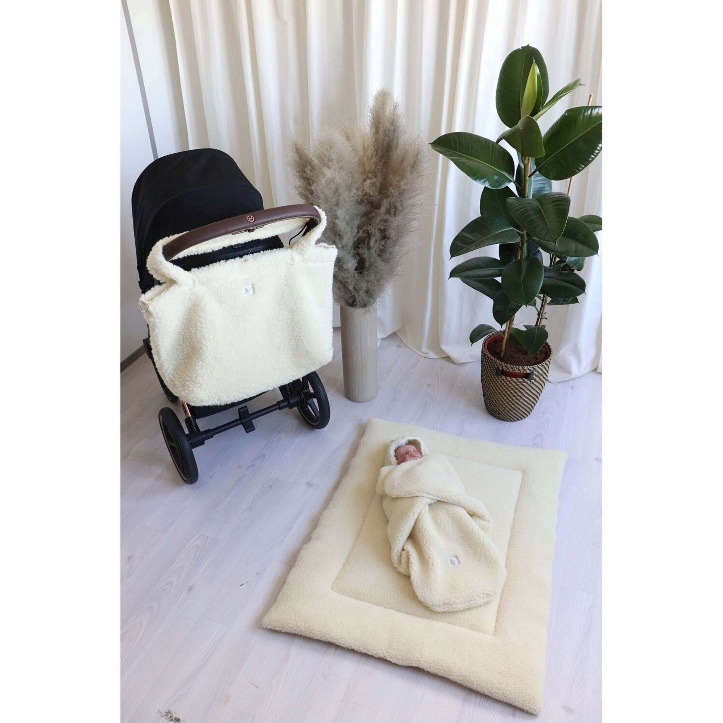 Kaiser Krabbeldecke WOOL 120x120 cm