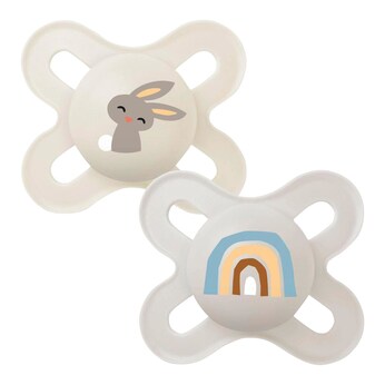 2er-Pack Schnuller Original Start Silikon, 0-2M