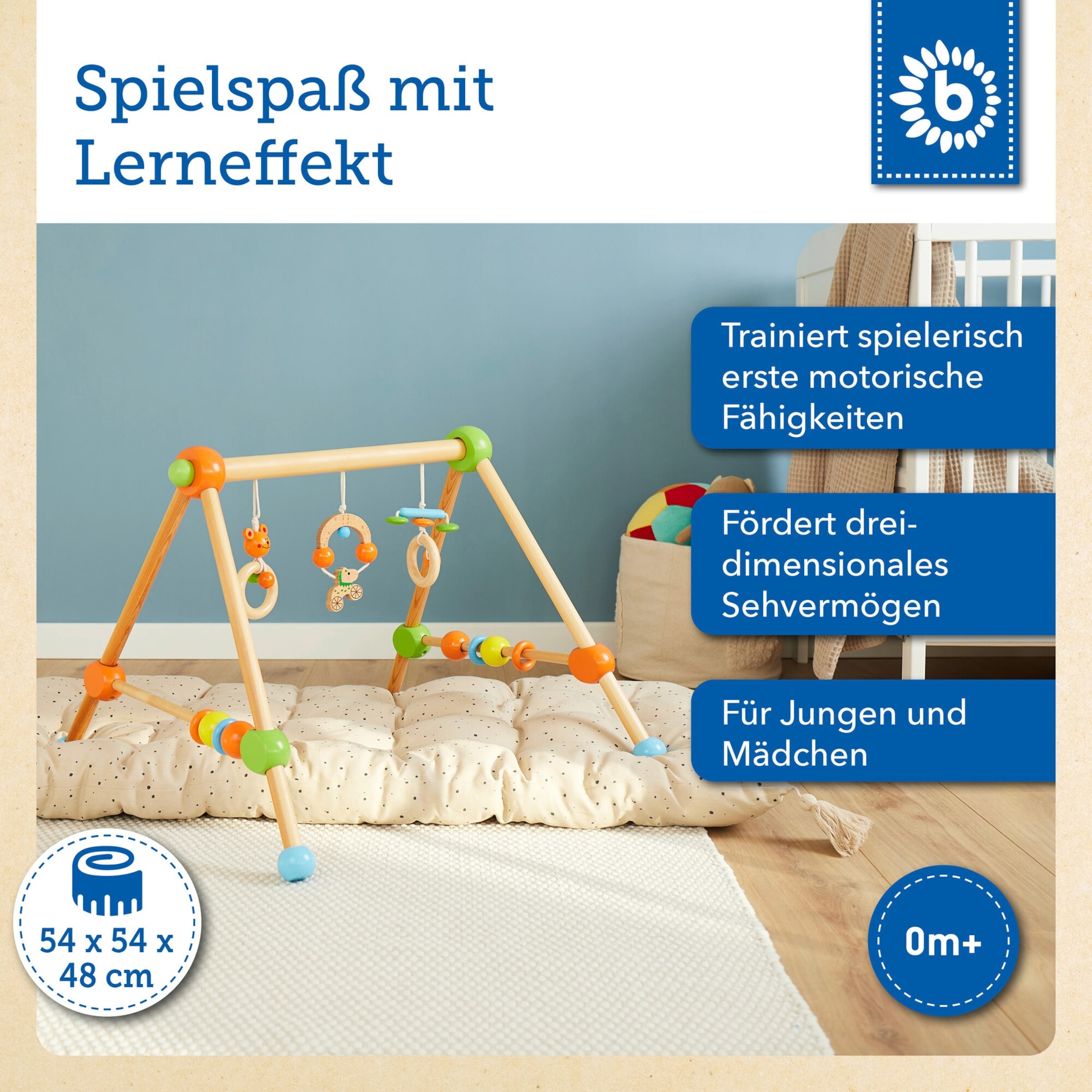 Bieco Spielbogen aus Holz - ab Geburt