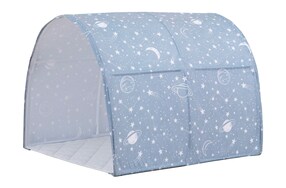 Spiel- und Betttunnel, Kinderzelt, Kindertunnel für Jungs & Mädchen Spielzelt für Bodenbett, Hochbett, Etagenbett und Einzelbett 90x200cm
