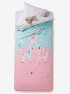 Kinder Schlafsack-Set „Einhörner“ mit Innendecke Oeko-Tex