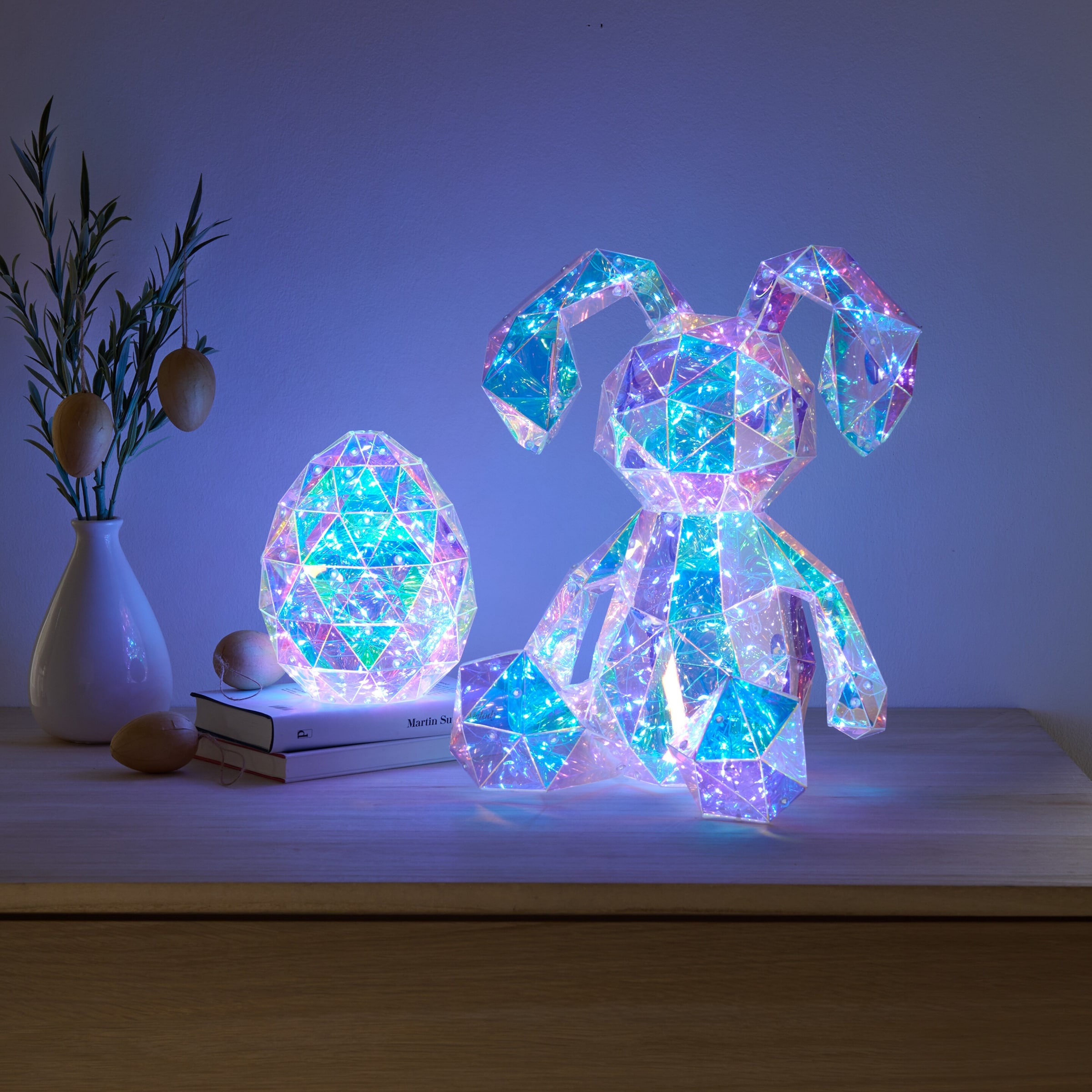 LED-Leucht-Hase „Prisma“