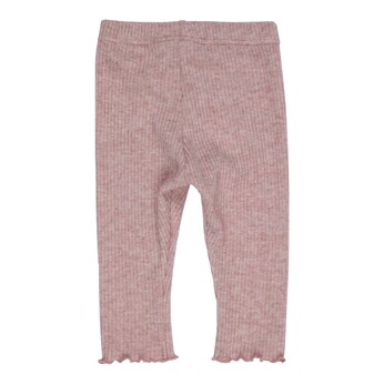 Strick-Leggings mit Lurex Rippqualität