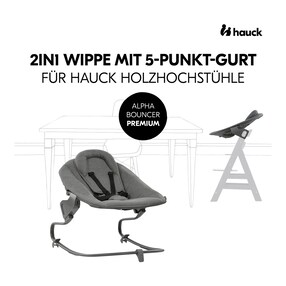 Babywippe Bouncer Premium für Alpha und Beta